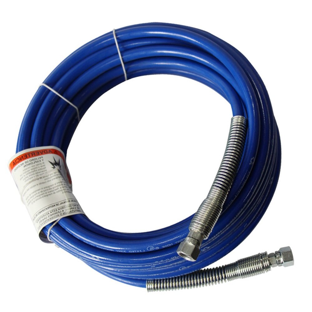 1/4" Adapter Airless Sprayer High Pressure Hose 10/13/15/20/30M Length Paint Sprayer Spare Part for Conveying Mensela Spraying Machine