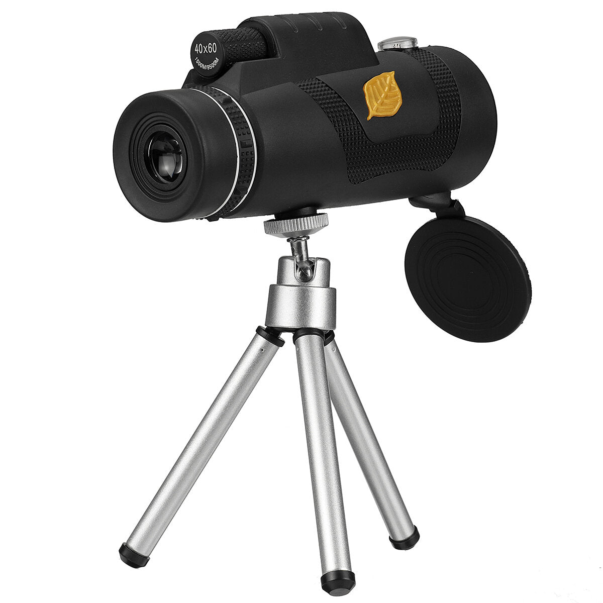 40X60 Telescope With Tripod+Phone Clip Powerful Night Vision BAK4 Prism Long View FMC Coating Film Monocular Telescope For Hunting Tourism
