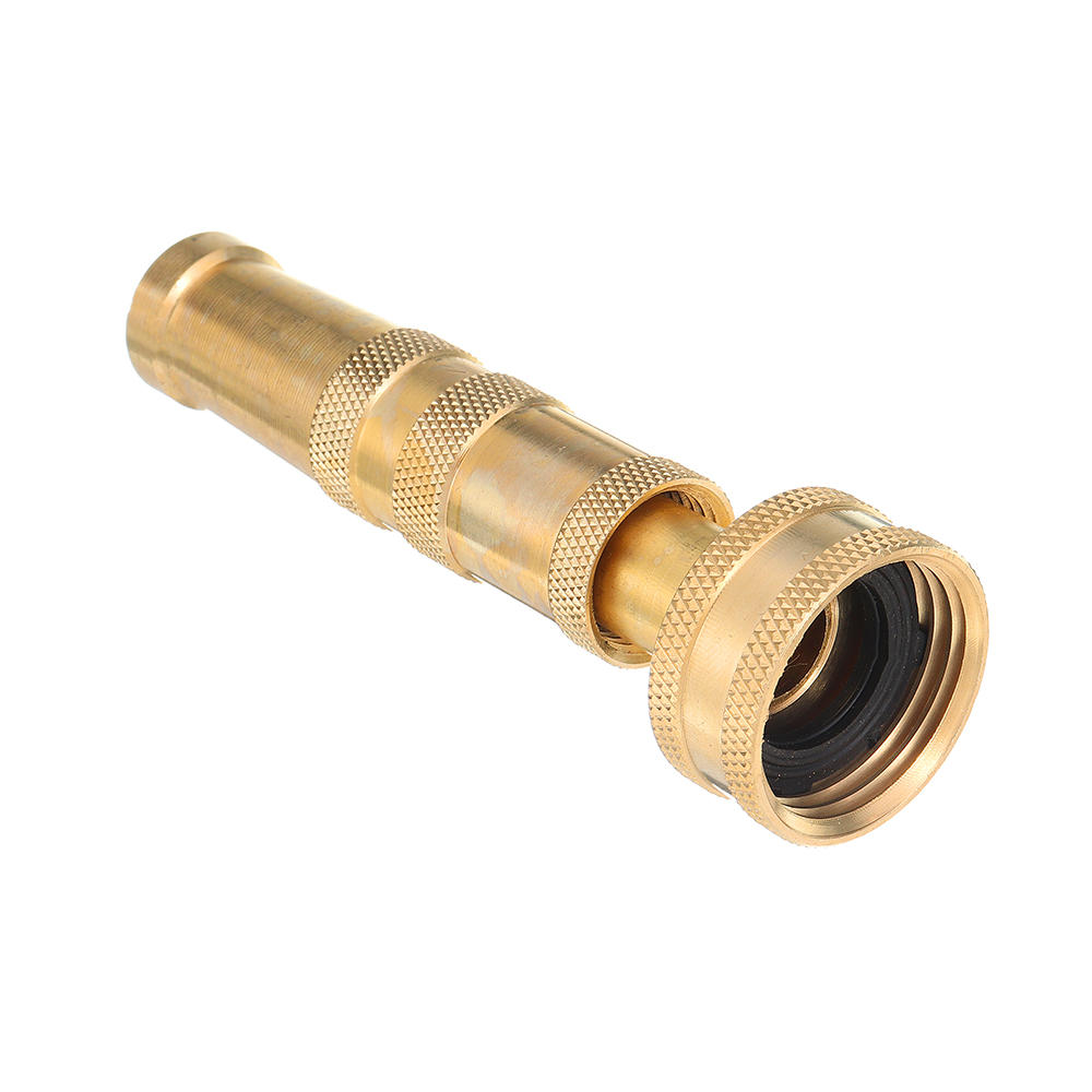 1/2'' NPTAdjustable Copper Straight Nozzle Connector Garden Water Hose Repair Quick Connect Irrigation Pipe Fittings Car Wash Adapter