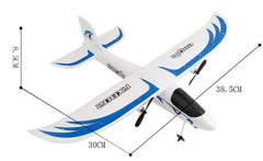 FX-802 385mm Wingspan 2.4G 2CH EPP Twin Motor Glider RC Airplane RTF