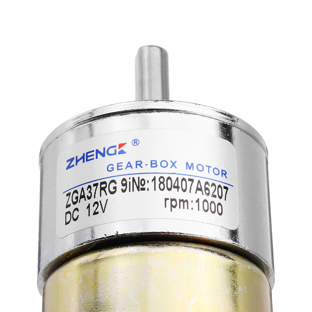 12V 1000RPM Reduction Motor DC Gear