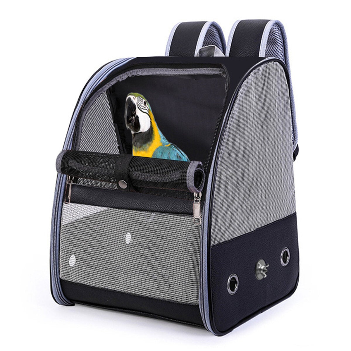 Bird Parrot Carrier Breathable Travel Cage Carrying Backpack Pet Shoulder Bag