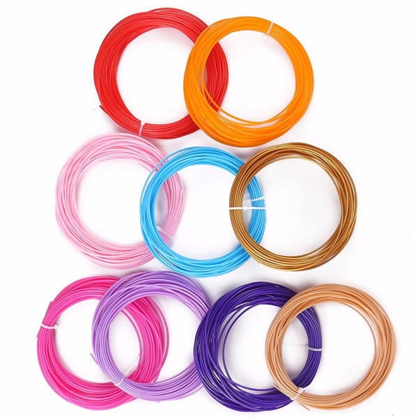 20 Colors PLA 10M 1.75mm PLA Filaments 3D Printing Pen Printer Filaments