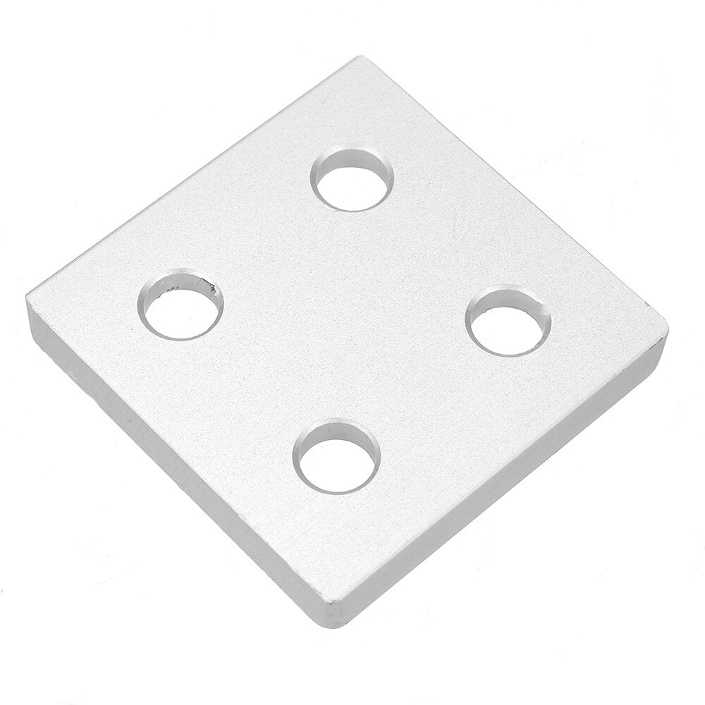 2Pcs 4040 Aluminum Profile End Cap Cover Plate Single/Double Holes 40*40 Double Slot Metal Cover For Aluminum Profiles