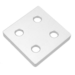 2Pcs 4040 Aluminum Profile End Cap Cover Plate Single/Double Holes 40*40 Double Slot Metal Cover For Aluminum Profiles