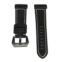 Genuine Leather 225mm Smart Watch Strap Band Accessorries For Garmin Fenix 5x