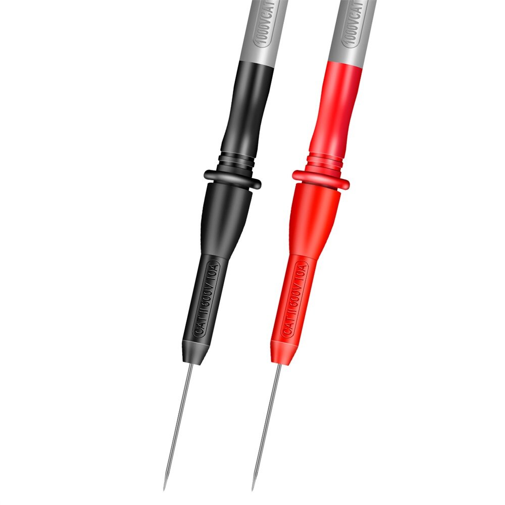10A 600V Insulation Piercing Needle 1mm Pin Non Destructive Multimeter Test Probe for 2mm Test Lead