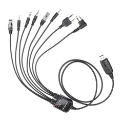 Multiple Radio USB Programming Data Cable Cord for Baofeng Motorola Kenwood 8 In 1