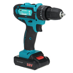 2 Speed Power Drills 6000maAh Cordless Drill 3 IN 1 Electric Screwdriver Hammer Drill