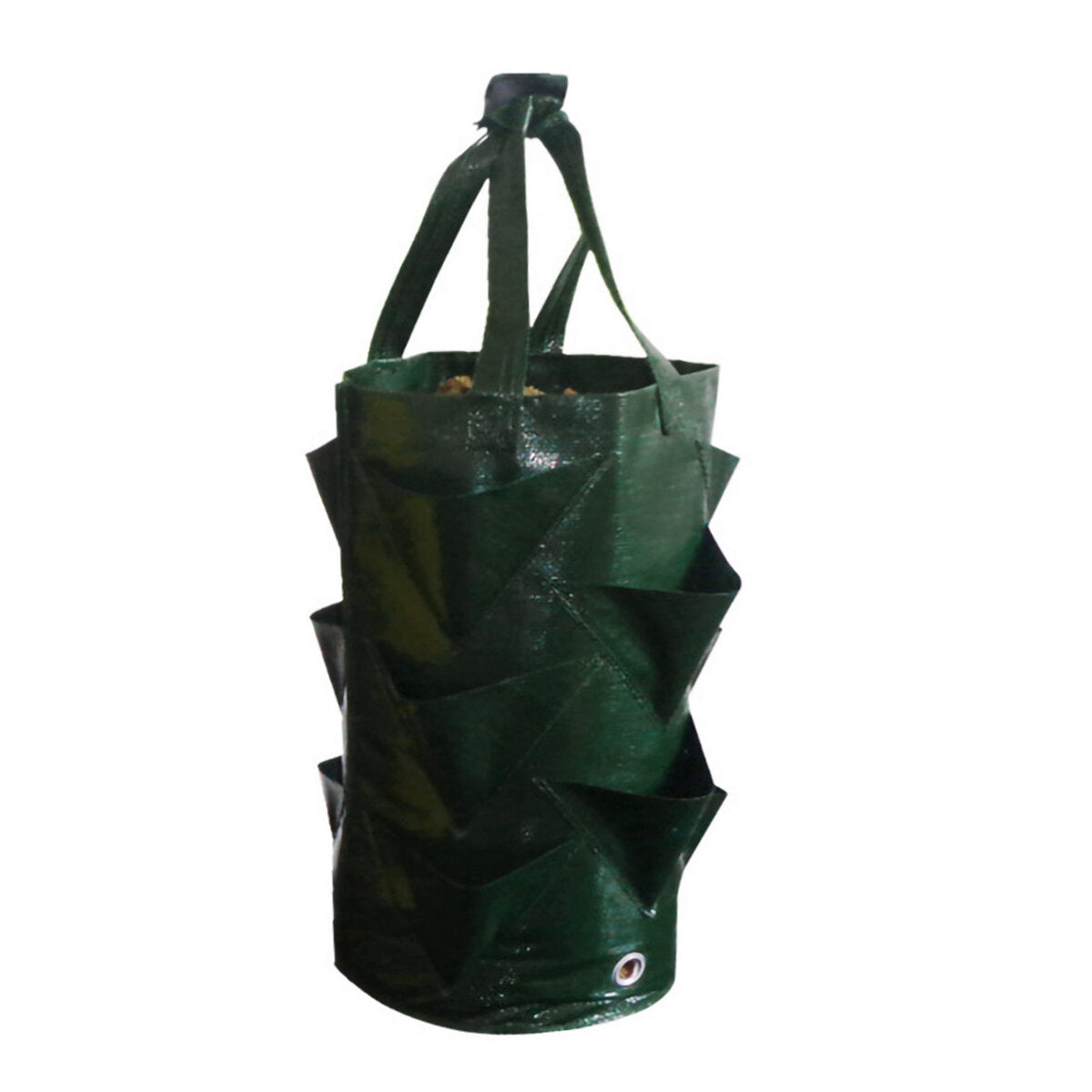 3 Gallon Vegetable Planting Bag Strawberry PE Hanging Growing Bag