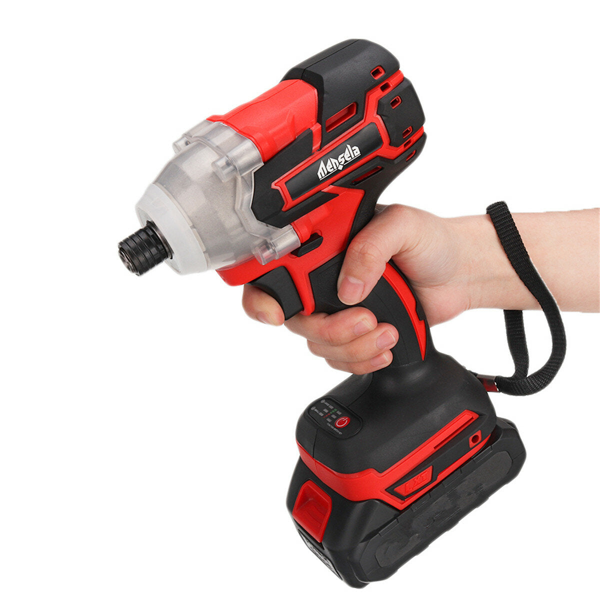 3500RPM 3 Speed Cordless Electric Screwdriver without Battery and 6 Screwdriver Bits and 4 Metal Sleeves