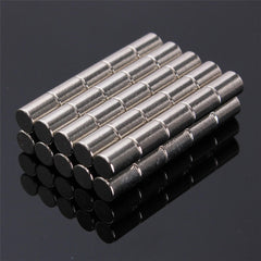 100pcs N52 Strong Cylinder Magnet Rare Earth Neodymium 4x6MM