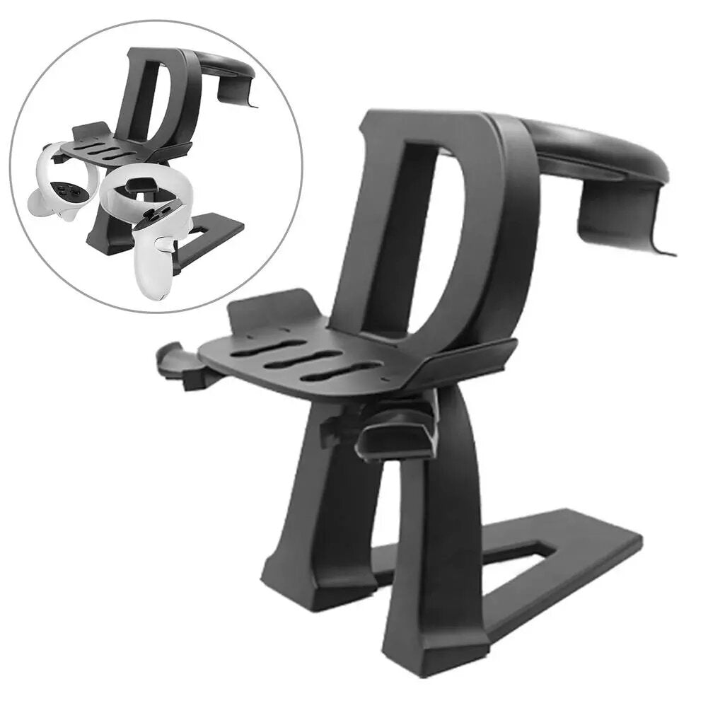 VR Headset Stand Headset Wireless Controller Holder Storage Rack For Oculus Quest 2 VR Glasses