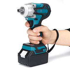 2 in 1 18V 800N.m Electric Wrench Screwdriver Brushless Cordless Electric 1/2"Wrench 1/4"Screwdriver