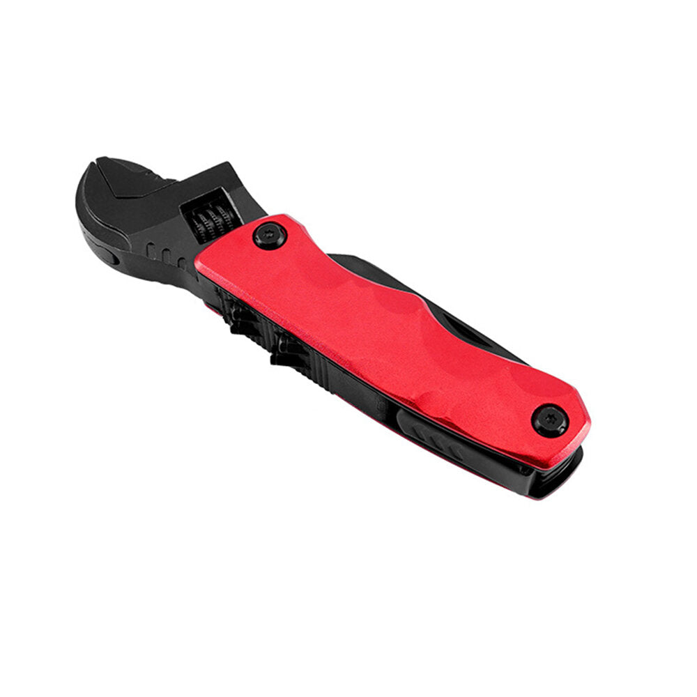 10 In 1 Multi-functional foldable wrench Outdoor Portable Multi-functional Tool Suitable For Outdoor Camping Home Emergency etc.