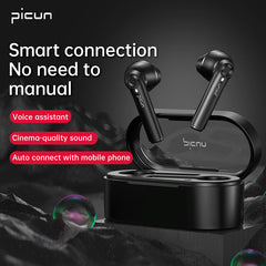 42 Hours Earphones TWS bluetooth 5.0 Wireless Earbuds IPX8 Waterproof Touch Control Earphone With Mic For Smart Phone