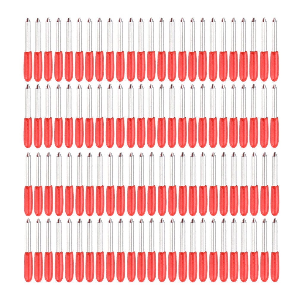 100Pcs 45 Degree Red Blade GCC Cutting Plotter Vinyl Cutter For Roland