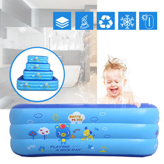 1.2/1.3/1.5/1.8M Kids Inflatable Swimming Pool Childs Toddlers Family Backyard Garden Pool