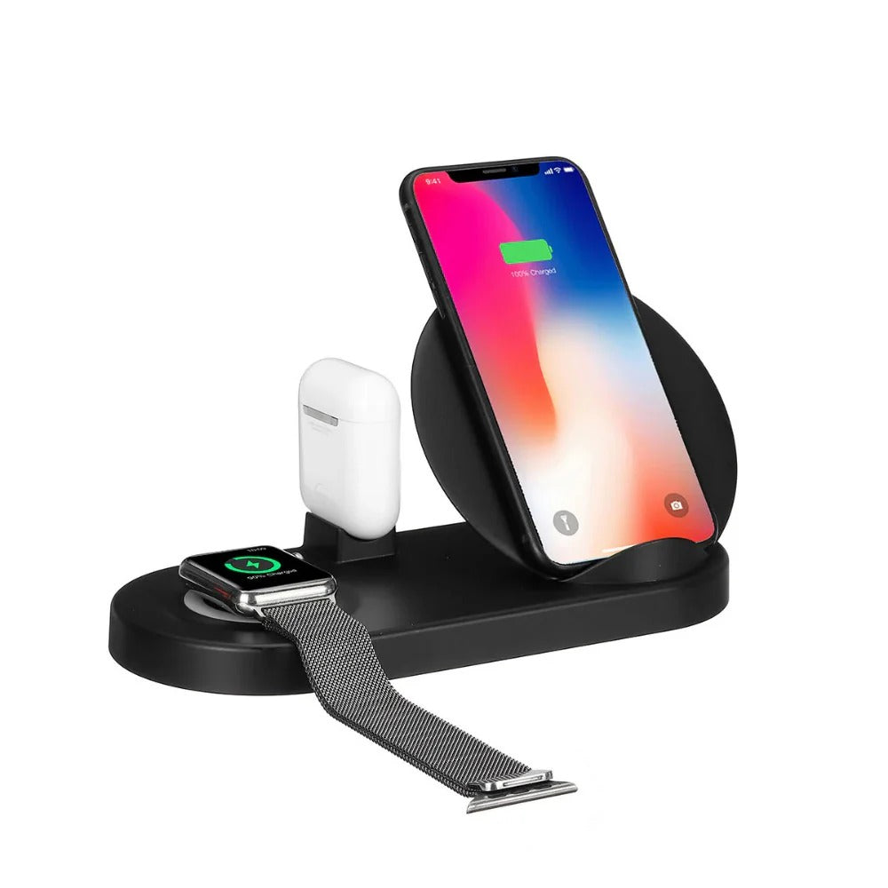 5-in-1 Qi Wireless Charger for iPhone 13, Apple Watch 7, AirPods Pro