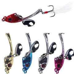 1 pc Sequins Zinc Alloy 11g Fishing Lure Hard Bait Artificial Fishing Hooks