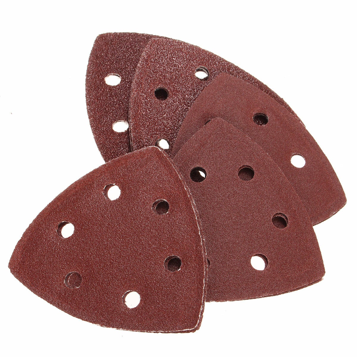 100pcs 60-240 Grit Triangle Sanding Sheets Mouse Sanding Sheet Abrasive Disc Sandpaper