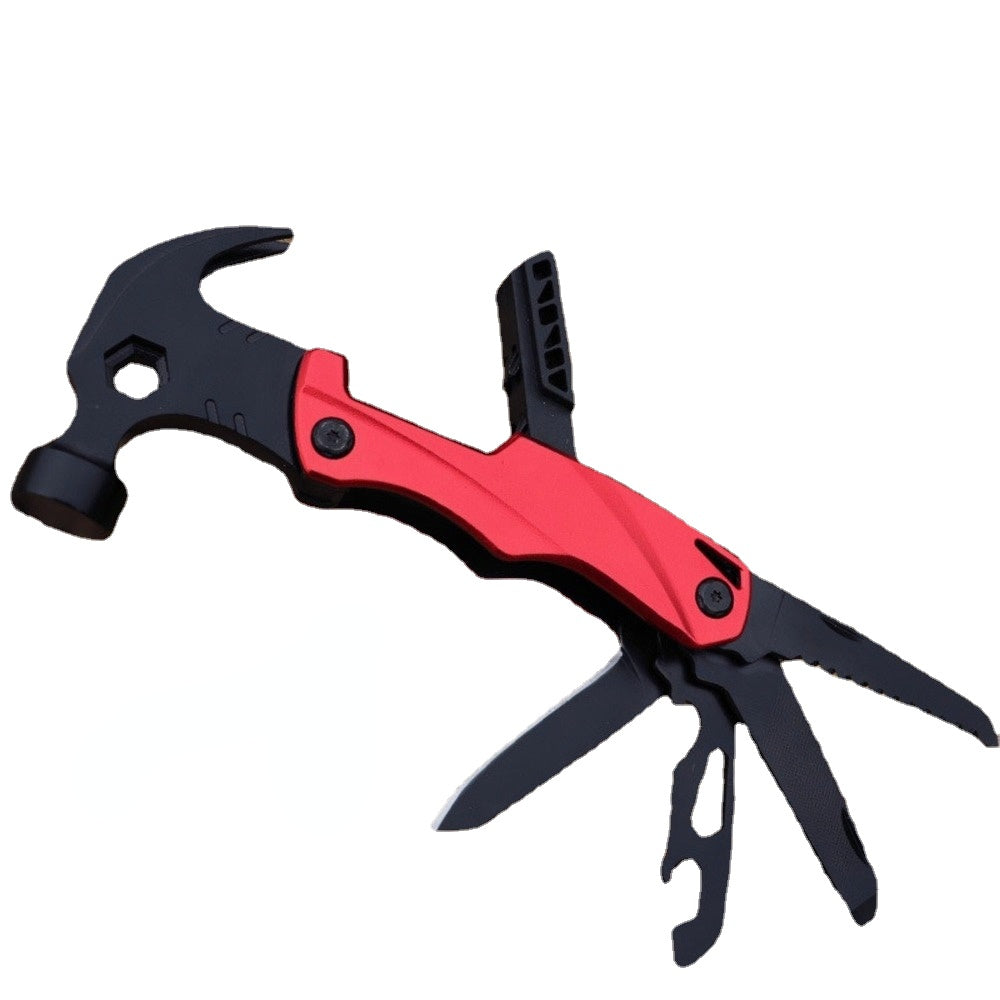 Multi Outdoor Camping Tools Adjustable Wrench/Car Multi-function Lifesaving Hammer Mini Pockets Multi-functional Tool