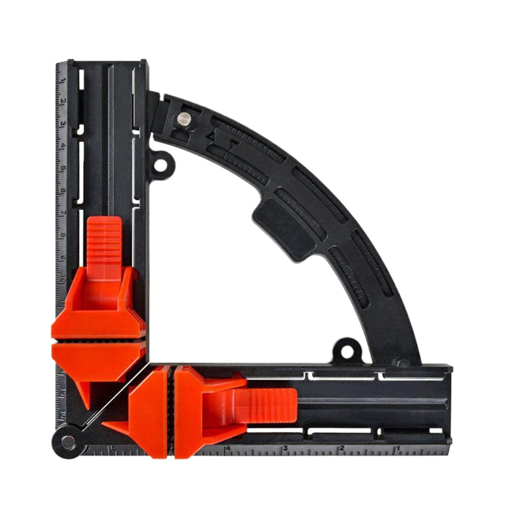 90ˇă Woodworking Corner Clamp - Adjustable Quick-Lock Frame Tool for Precise Angles