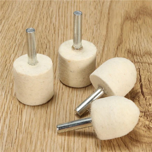 4pcs Wool Polishing Buffing Wheel For Final Polishing Process Working Tool