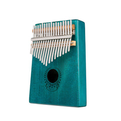 17 Keys Kalimba Solid Wood Thumb Piano Portable Mahogany Keyboard Instrument African Calimba Finger Piano