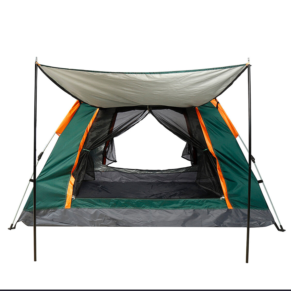 Automatic Speed-open Camping Tent 210T Oxford Cloth Double Deck Sun Protection Waterproof Tent Sun Shelter Open Up Tent For Hiking Climbing