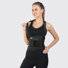 Adjustable Sport Protection Waist Support Belt Breathable Lower Brace Pain Relief Lumbar Belt