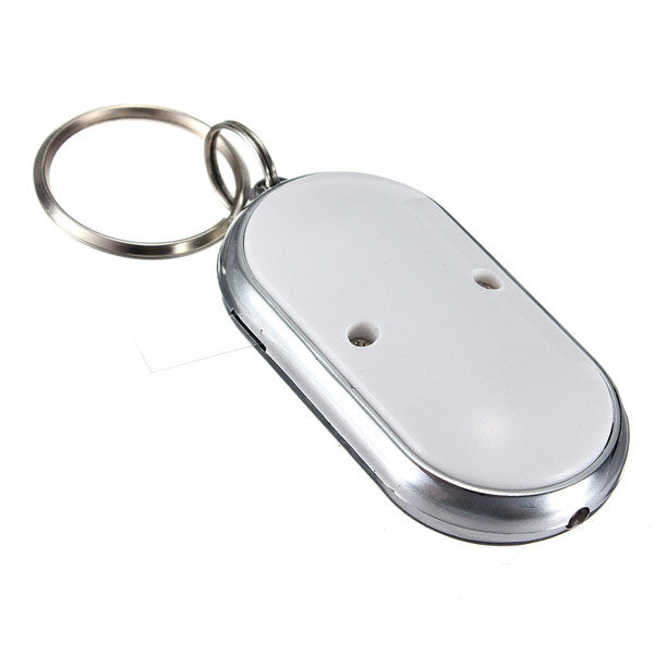 Whistle Key Finder Keychain Sound LED With Whistle Claps