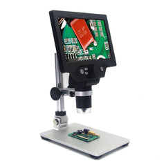 Digital Microscope 12MP 7 Inch Large Color Screen Large Base LCD Display 1-1200X Continuous