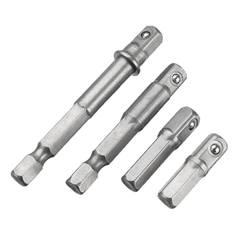 9pcs Screwdriver Extension Bar Adapter 1/4 Inch Shank Screwdriver Driver Socket Bit with Angle Driver