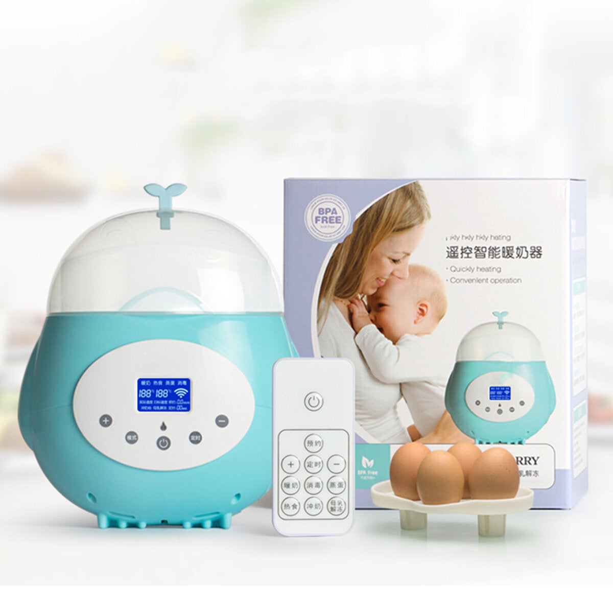 Baby Bottle Warmer Baby Milk Water Bottle Disinfection Machine Automatic Intelligent Fast Warm Milk Sterilizers for  1 2 3 Years Old Toddlers