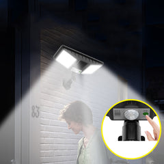 Solar Garden Light 138/160 COB Motion Sensor Security Wall Lamp Waterproof Camping Light Lawn Courtyard Patio