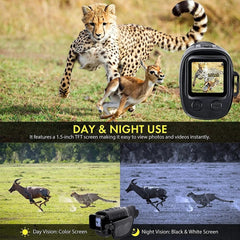 Handheld Monocular Night Vision Device for Outdoor Outdoor Search Full Darkness 300m