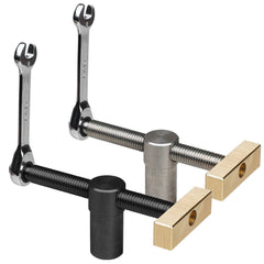 Woodworking Table Vice Clamp Set with Brass & Stainless Steel Ratchet