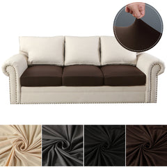 1/2 Seaters Sofa Cushion Cover Stretch Sofa Chair Seat Protector Elastic Washable Removable Slipcover Home Office Furniture Decoration