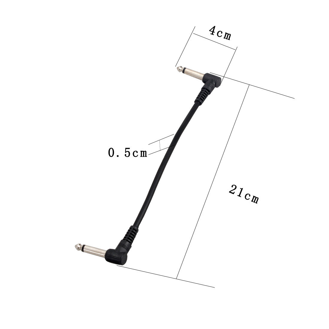 A Set of 6 Effect Device Connection Lines for Musical Instrument Accessories