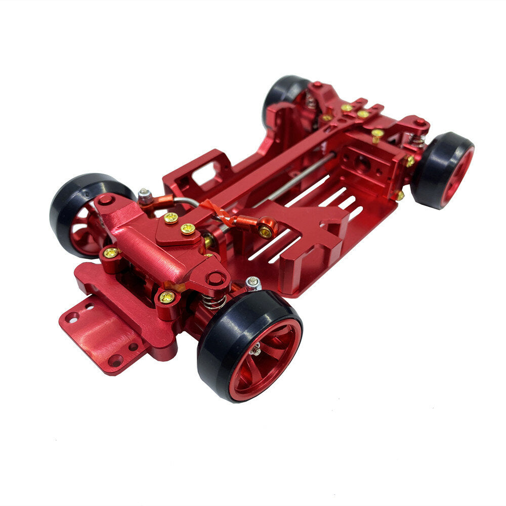 1/28 4WD Metal Rear Drift Repellent Frame Version RC Car Parts Electric DRZ XRX Mini Z Racing Model