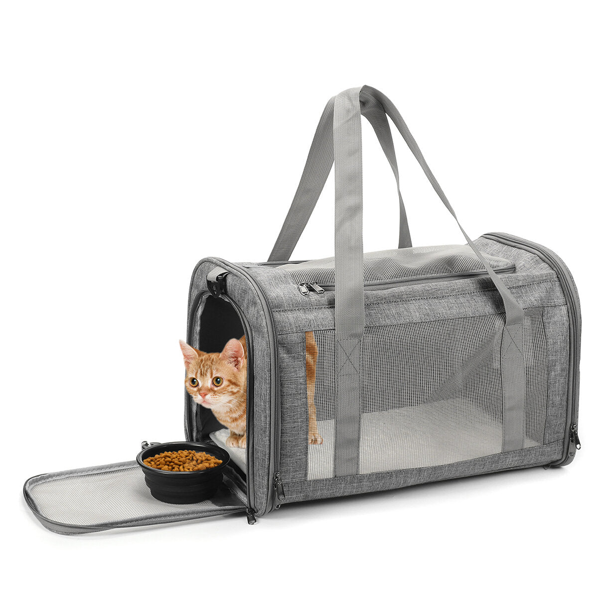 Travel Transparent Pet Carrier Breathable Dog Carring Bag Space Capsule Parrot Cat Bag Puppy Supplies Handbag