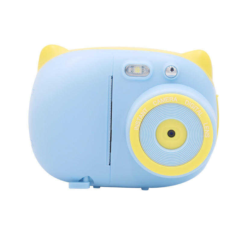 HD Mini15MP 1080P  Portable Rechargeable Children Kids Instant Camera Photo Printer