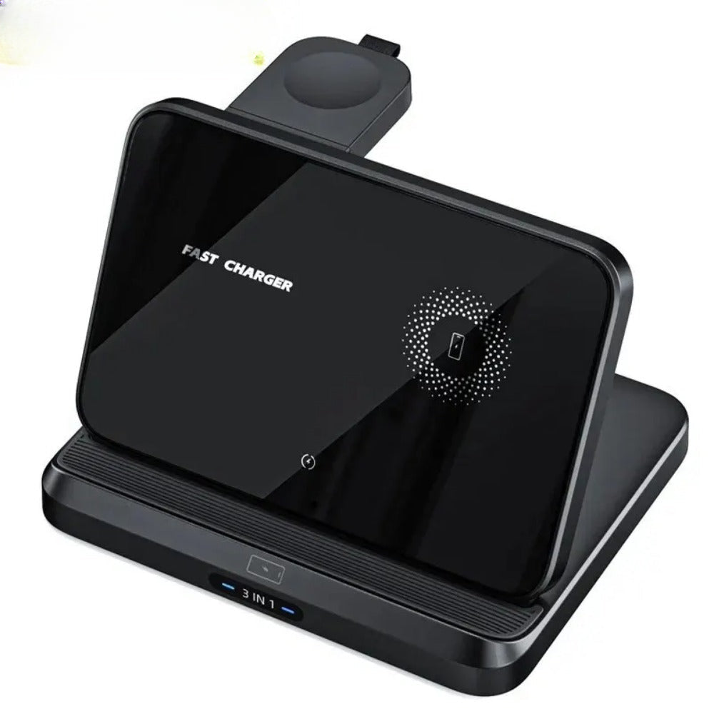 Foldable Wireless Charger Stand for Samsung Galaxy Z Fold 5 4 3 S23 Ultra, Watch 6 5, Buds2