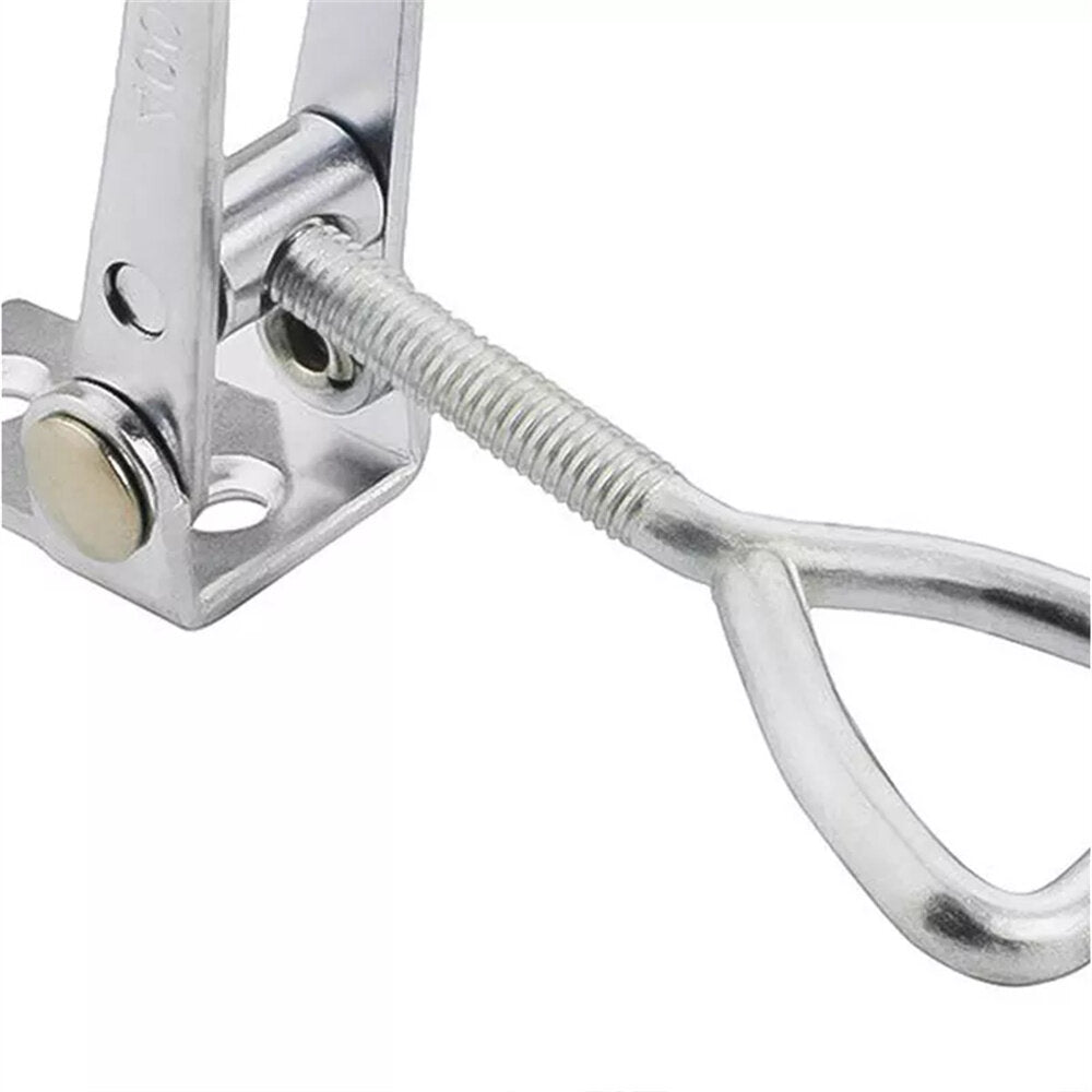 Industrial Toggle Latch Clamp with Quick Release - Metal Buckles for Iron Boxes