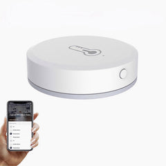 Smart Temperature Humidity Sensor Work With Gateway Hub Via Alexa Google Home Smart Life Tuya App Control