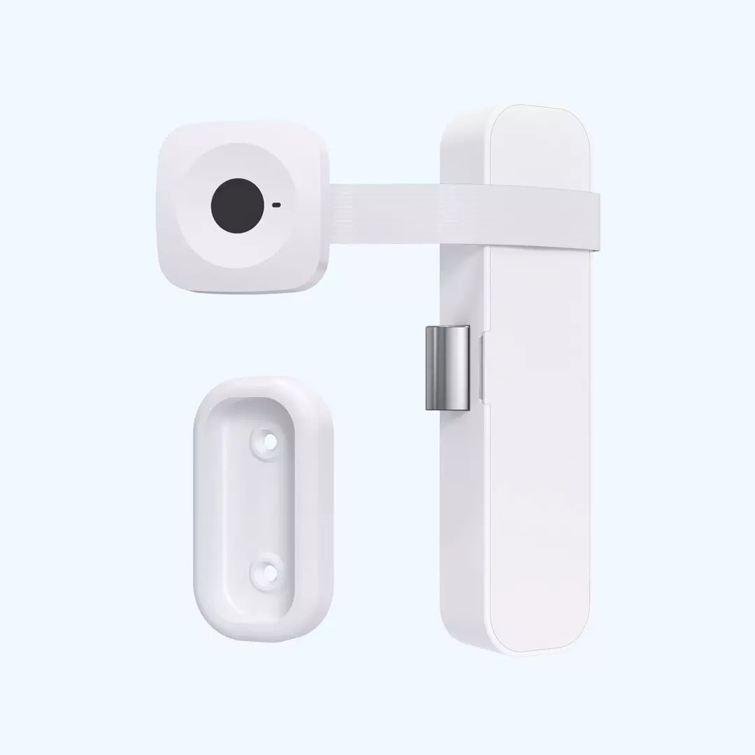 Smart Drawer Cabinet Lock Keyless Unlock Anti-Theft File Security Fingerprint Lock