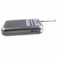 Portable Mini Handle FM/AM Radio Receiver Two Bands Pointer