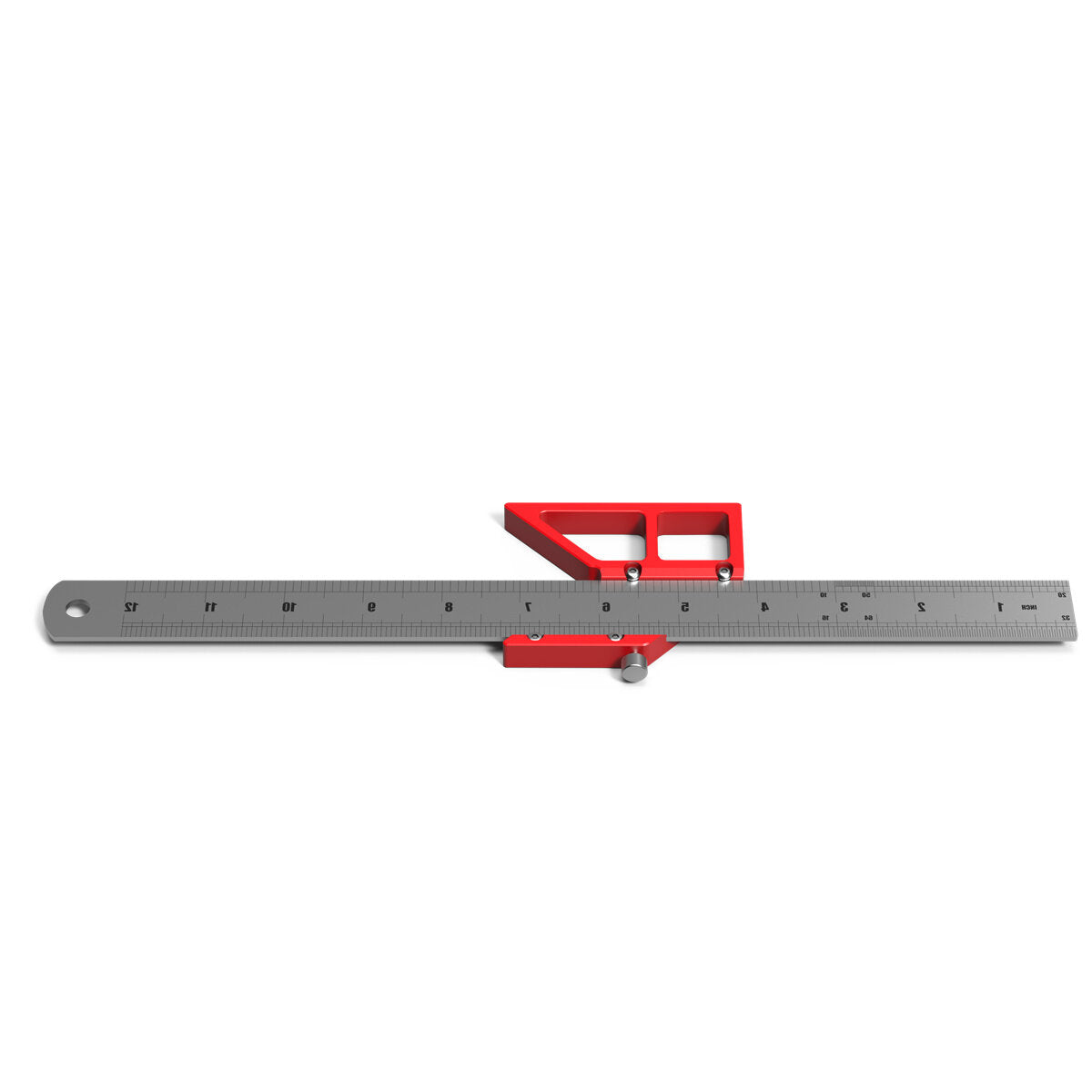 Multifunctional Woodworking Scribe and Marking Gauge - 45/90 Degree Angle Ruler