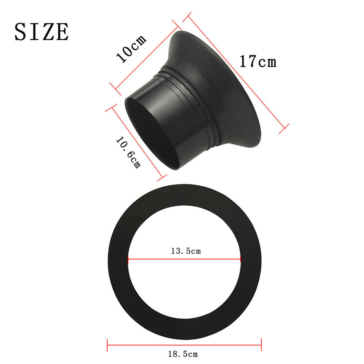 Bass Drum Enhancer With Bass Drum Port Hole Protector For Drum Kit Set Percussion Instrument Parts